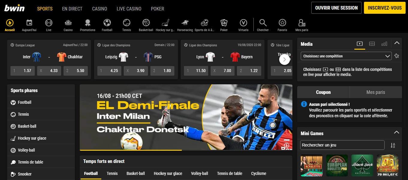 Bwin Bookmaker